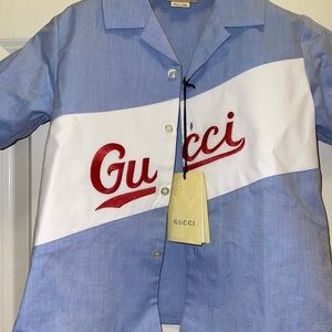 Toddler Gucci button up shirt